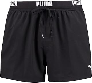 PUMA Men’s Logo Length Swim Shorts, Swimming Trunks