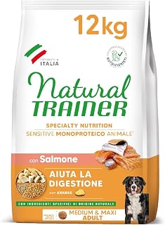 Trainer Sensitive No Gluten mm Adult with Salmon and Whole Grains, 12 kg