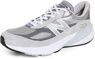 New Balance Men's Made in USA 990v6 Sneaker, Grey/Grey, 47 EU