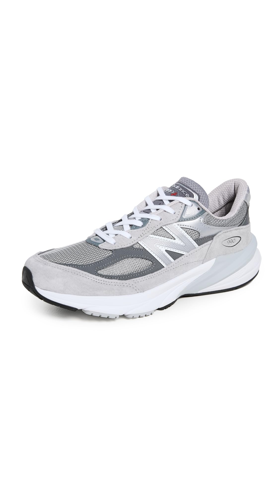 New Balance Men's Made in USA 990v6 Sneaker, Grey/Grey, 47 EU