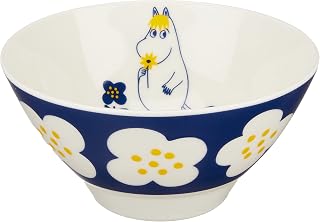 Yamaka Shoten MOOMIN Rice Bowl Tea Bowl Snork Maiden Diameter Approx. 4.5 inches (11.5 cm) Microwave Safe Moomin Goods Scandinavian Mother's Day Present Tableware Gift Wedding Gift Made in Japan MM034