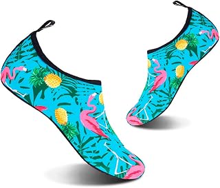 YALOX Water Shoes Women's Men's Outdoor Beach Swimming Aqua Socks Quick-Dry Barefoot Shoes Surfing Yoga Pool Exercise