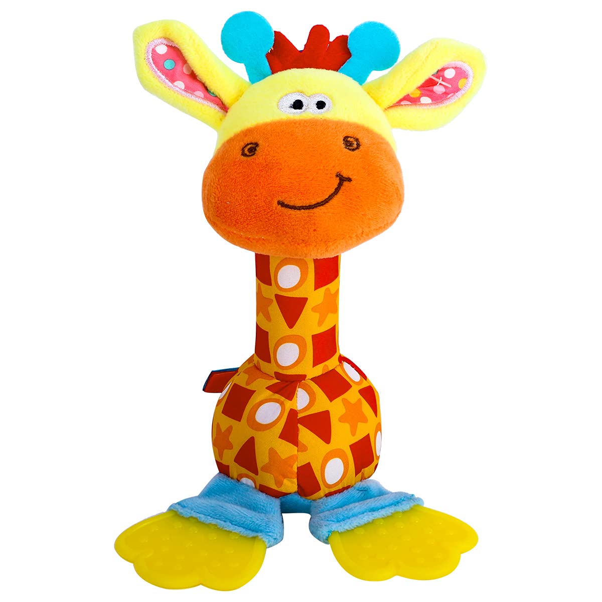 Baby Soft Rattles Shaker, Infant Developmental Hand Grip Baby Toys, Baby Sensory