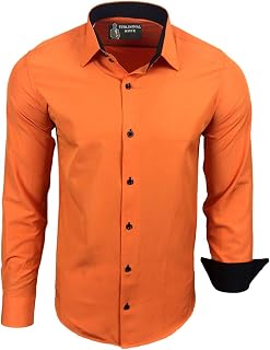 Subliminal Mode Men's Long Sleeve Shirt | Regular Fit | Comfortable and Easy to Care | Ideal for Office and Casual Outing