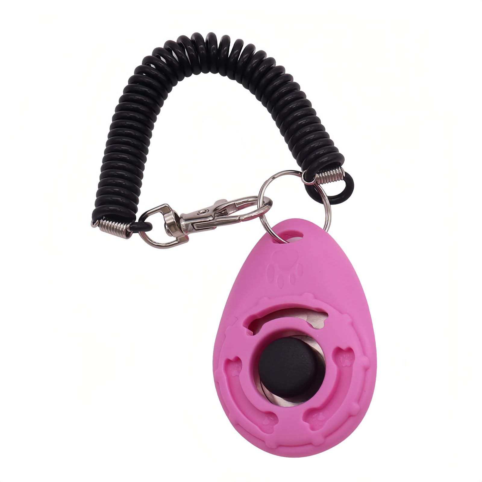 Dog Training Clicker with Wrist Strap - Durable Lightweight Pet Clicker for Trai