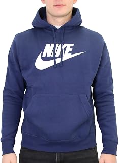 Nike Men's Club Swoosh Hoody Long Sleeve Top