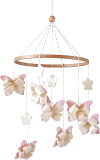 Butterfly Crib Mobile Butterfly Mobile for Crib Baby Mobile for Girls Nursery Décor
