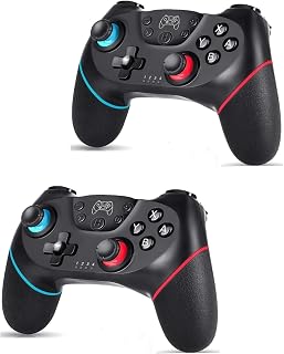 Lyyes Switch Controller, Wireless Pro Controller Joystick Compatible with Switch/Lite/Switch 2, 2 Pack