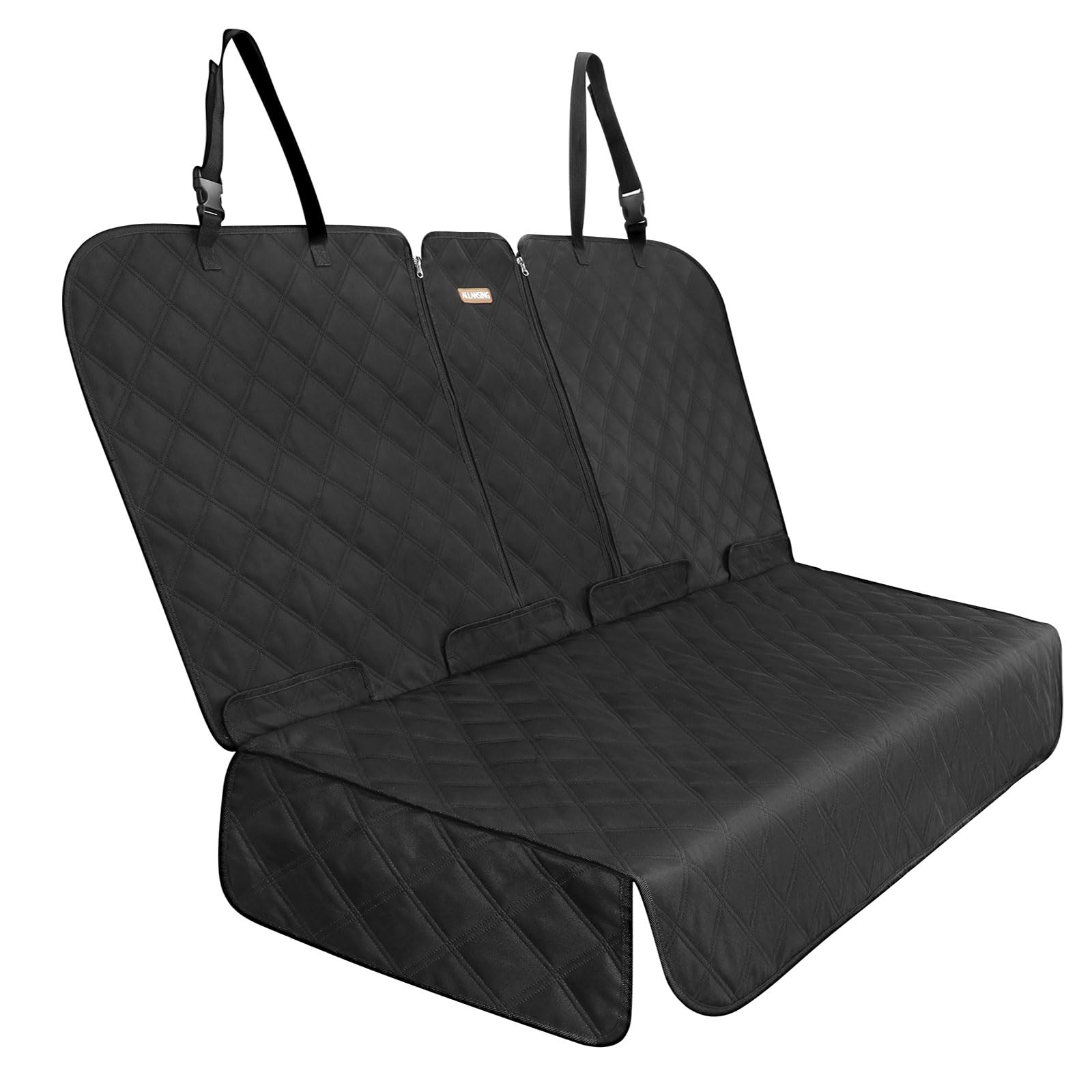ALLANSING Back Seat Cover - 900D Oxford Waterproof Car Seat Protector, Fits Cars
