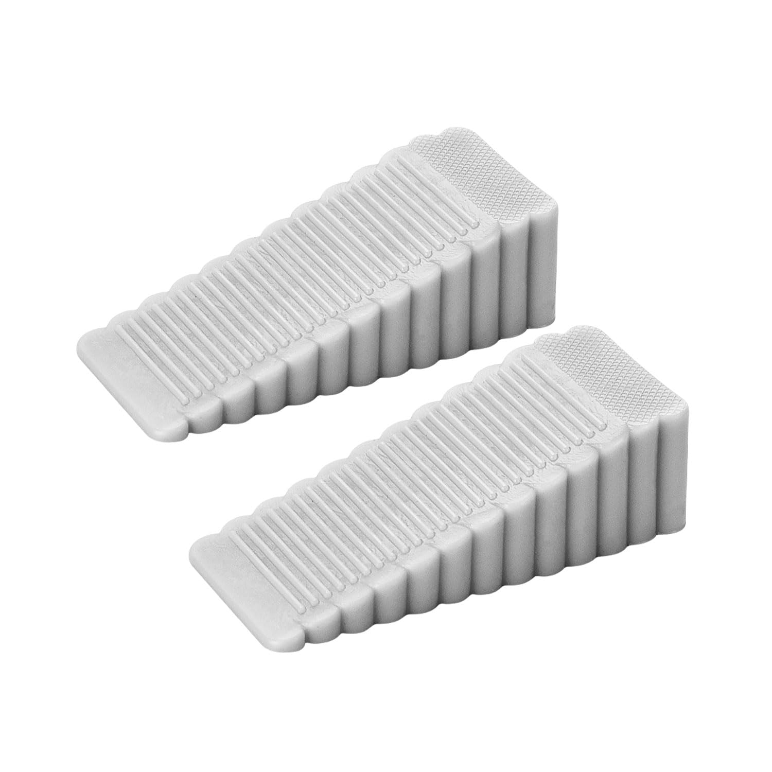 2PCS Door Stopper Wedge, Silicone Door Stoppers for Bottom of Door, Heavy Duty D