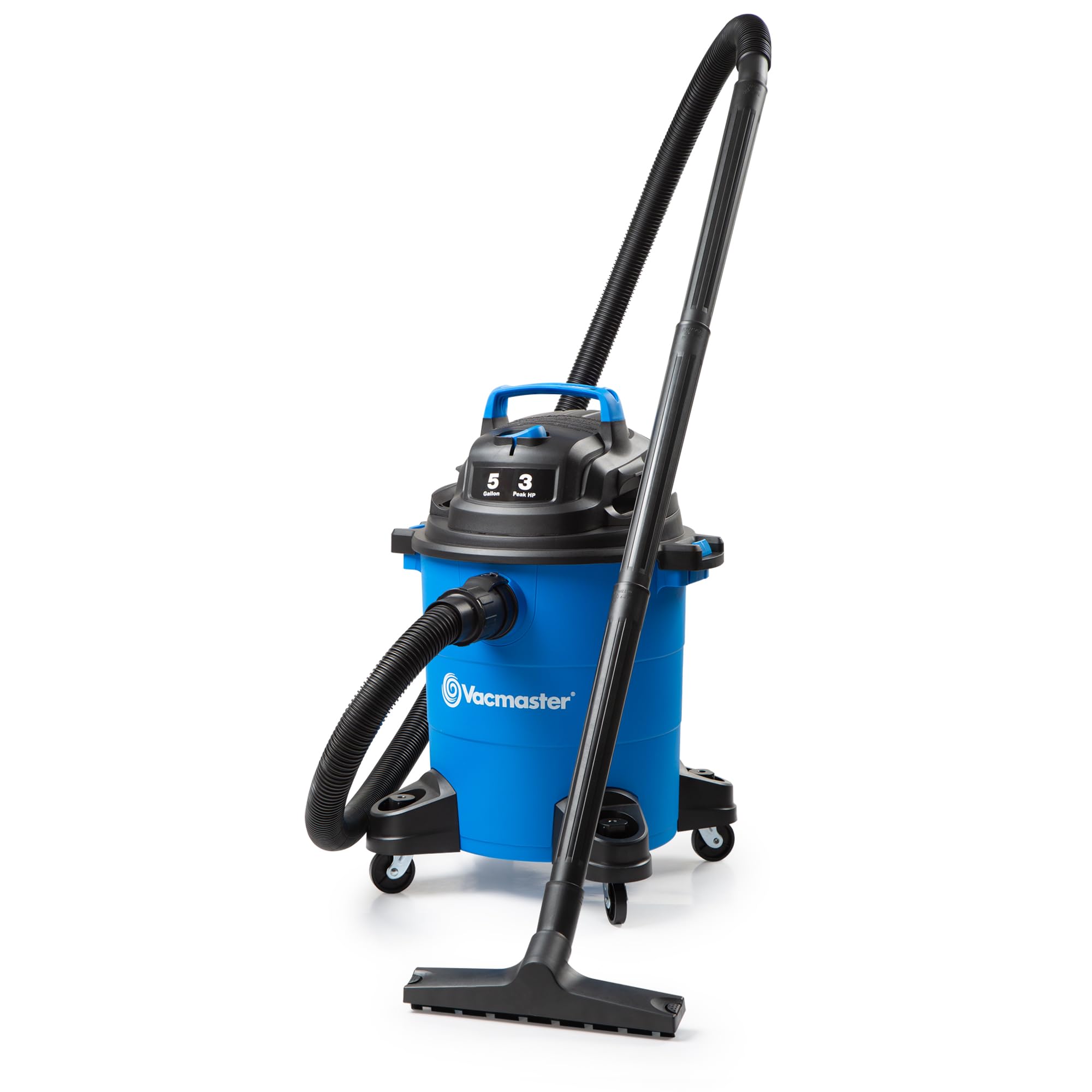 Vacmaster VOC507PF 0101 5-Gal 3 Peak HP Utility Wet/Dry Vacuum Blue