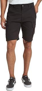Wrangler Authentics - Classic Cargo Stretch Short, Men's Cargo Trousers, Twill Black