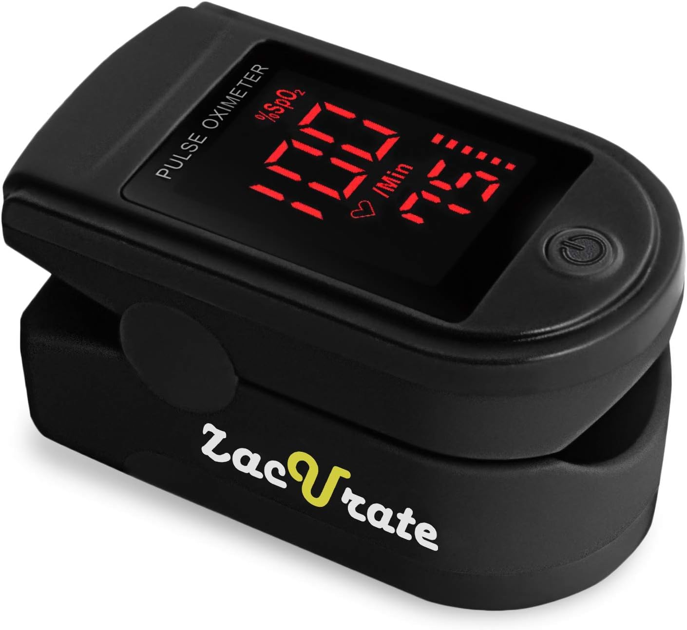 Zacurate 500 Series Fingertip Pulse Oximeter Blood Oxygen Saturation Monitor wit
