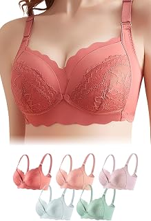 Lino Ulu Nursing Bra Born From Mom's Voice x Wind-Open x Wireless (Can Be Used After Breast Graduation, Comfortable to Wear, 4 Tiers, 4 Rows of Hooks, Wide Hooks), Nursing Bra, Large Size, Maternity Bra, Prevents Sagging, Front Opening