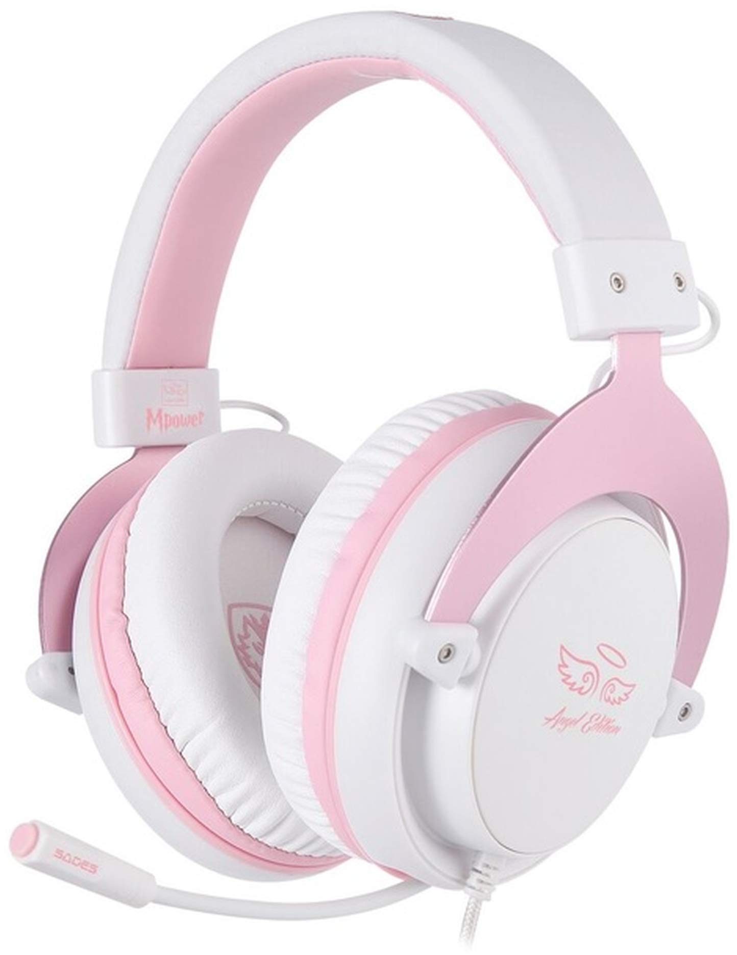 SADES MPOWER Stereo Gaming Headset for PS4, PC, Mobile, Noise Cancelling Over Ea