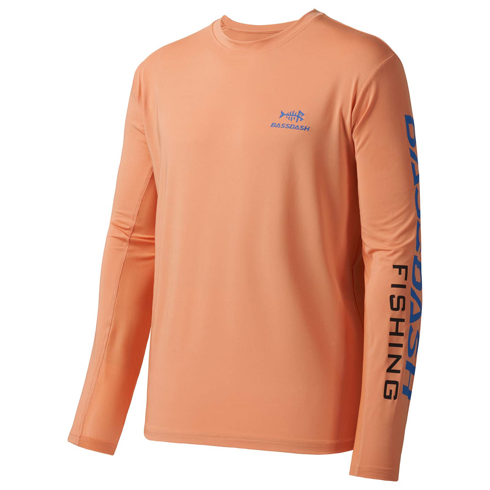 Bassdash Fishing T-Shirts for Men UV Sun Protection UPF 50+ Long Sleeve T-Shirt