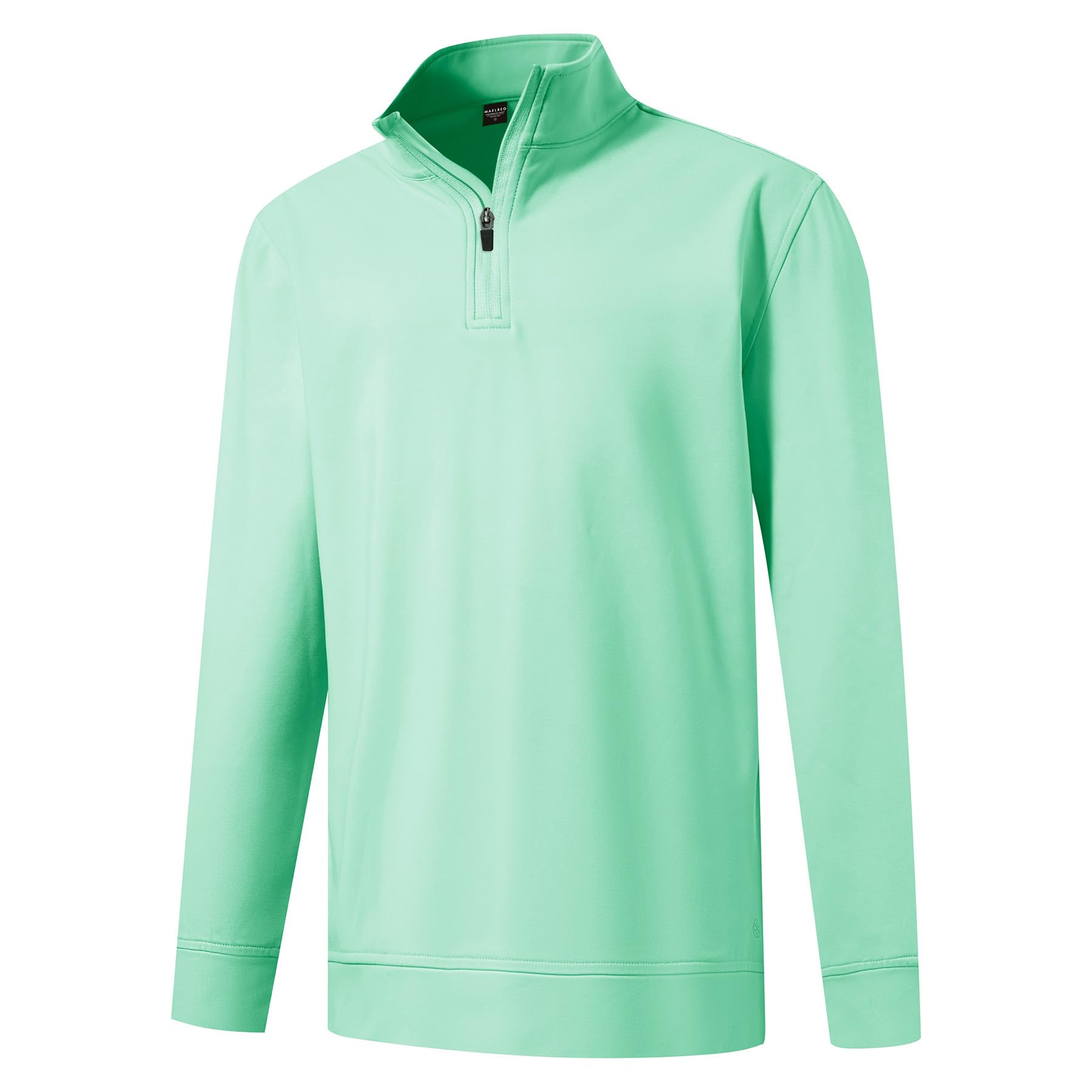 M MAELREG Boys Pullover Long Sleeve Quarter Zip Fleece Warm Stand Collar Solid C
