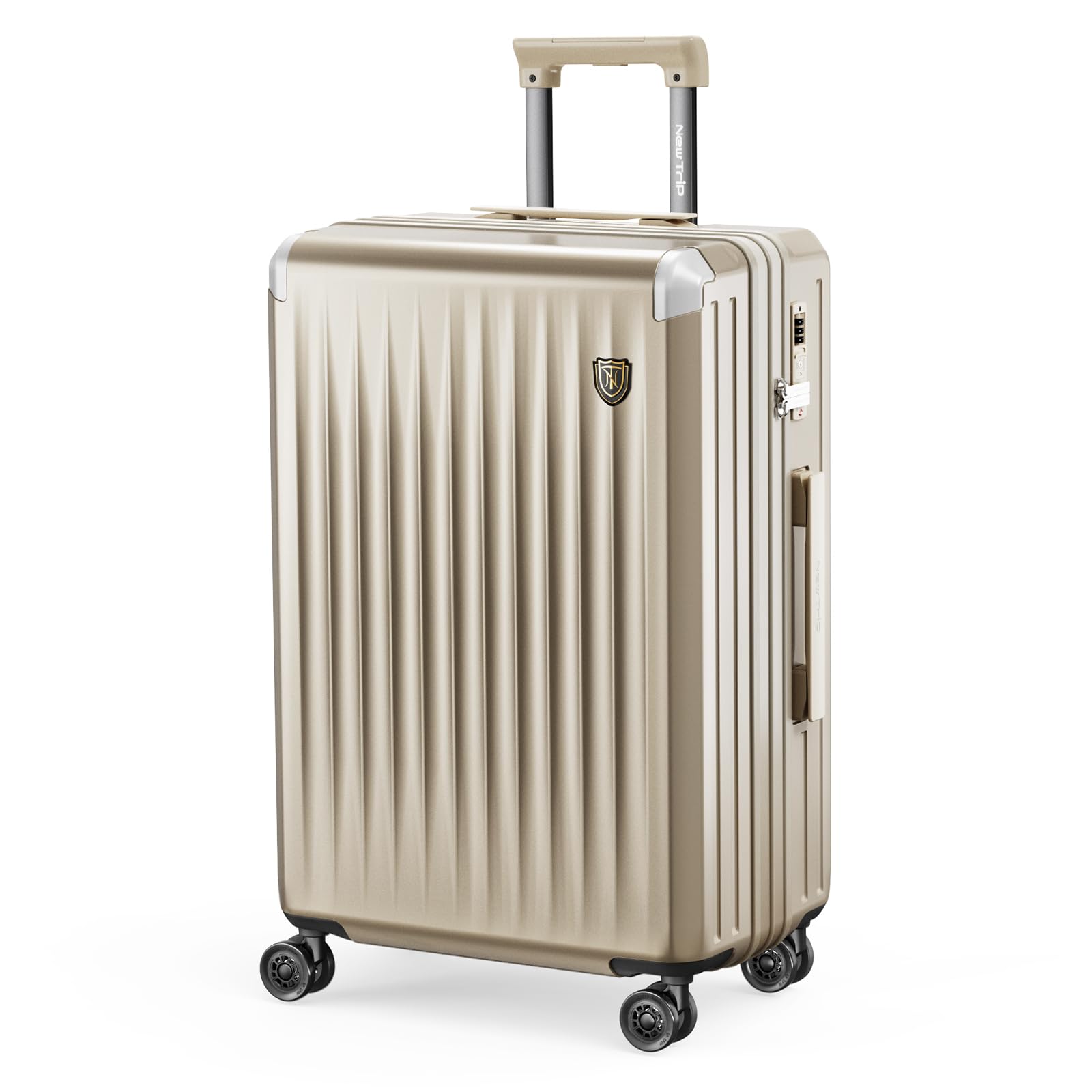 New Trip Suitcase, Carry Case, Carry-on Compatible, Expansion Function, Double-S