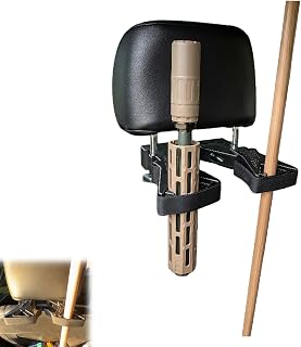 ORiver Universal Seat Back Gun Rack, Adjustable Vehicle Rifle Mount Holder for Truck SUV, Heavy Duty Automotive Shotgun Storage Organizer for Hunting &amp; Outdoor