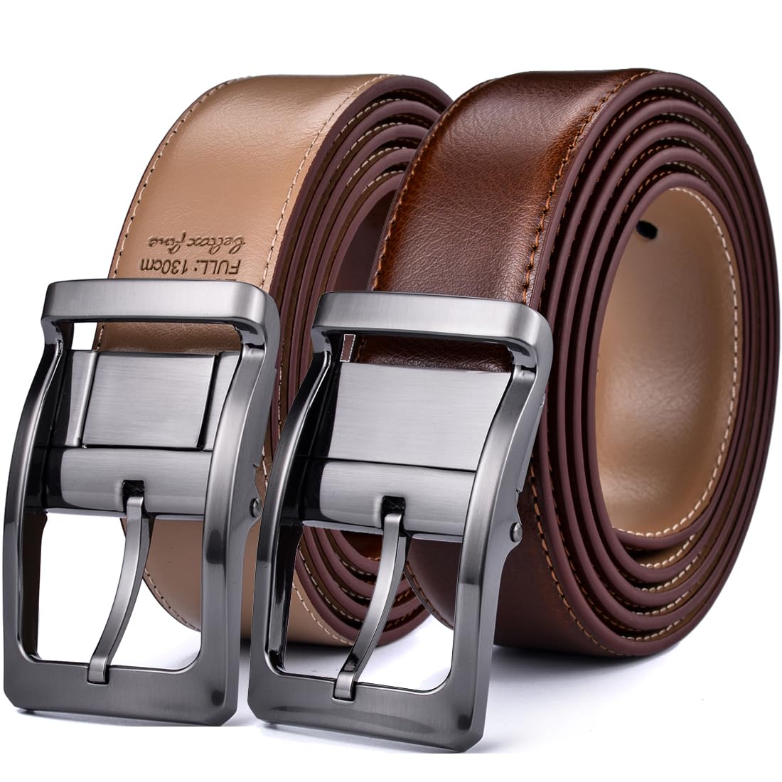 Mens Belt, 1.25" Reversible Belt, Gift for Men, Casual, Golf Trousers, Shirts, O