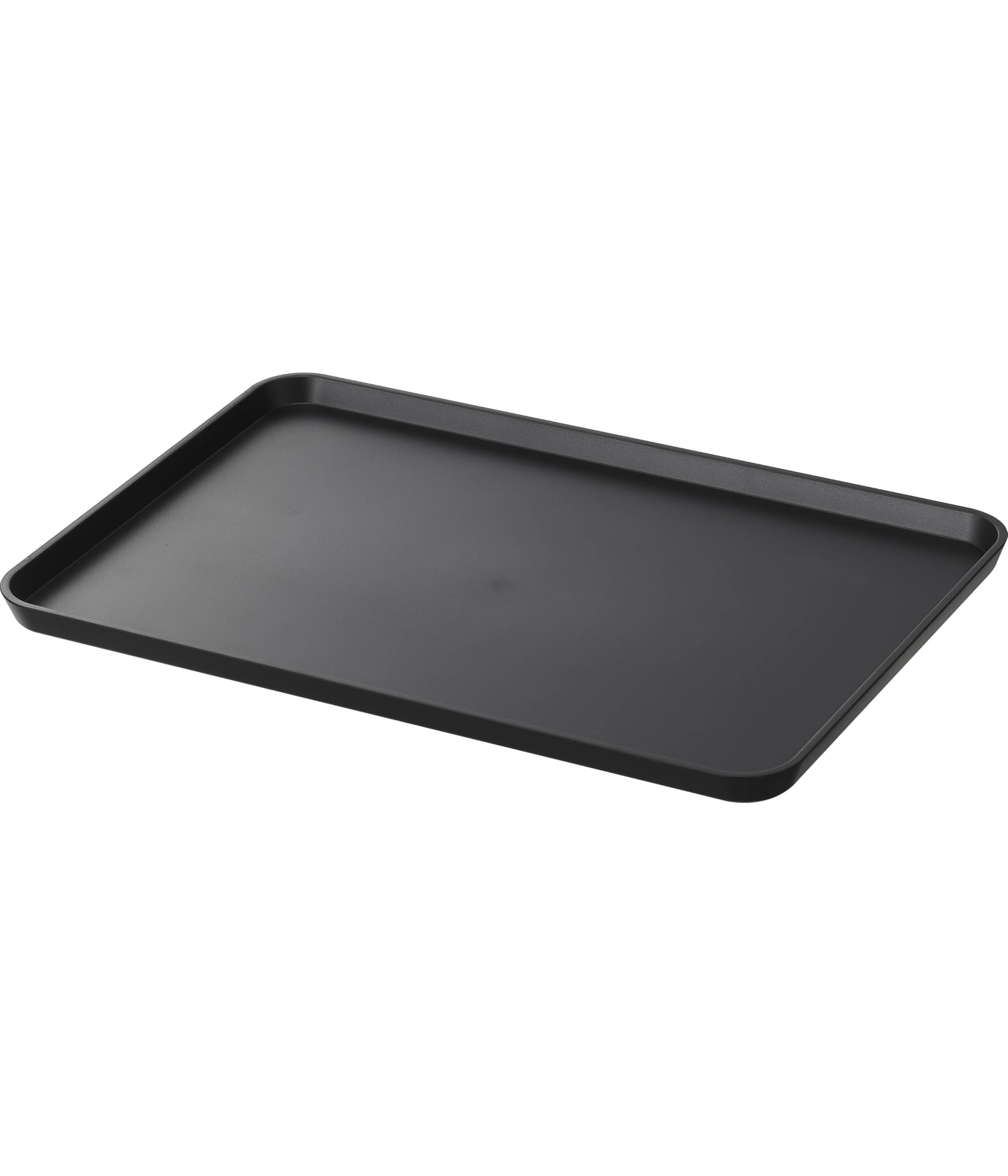 Yamazaki 1629 Magnetic Tray, Black, W12.4 x D8.3 x H0.7 inches (W31.5 x D21 x H1