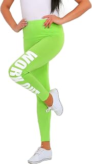 Futuro Fashion - Printed Leggings Workout Full Length Cotton Gym Fitness Pants