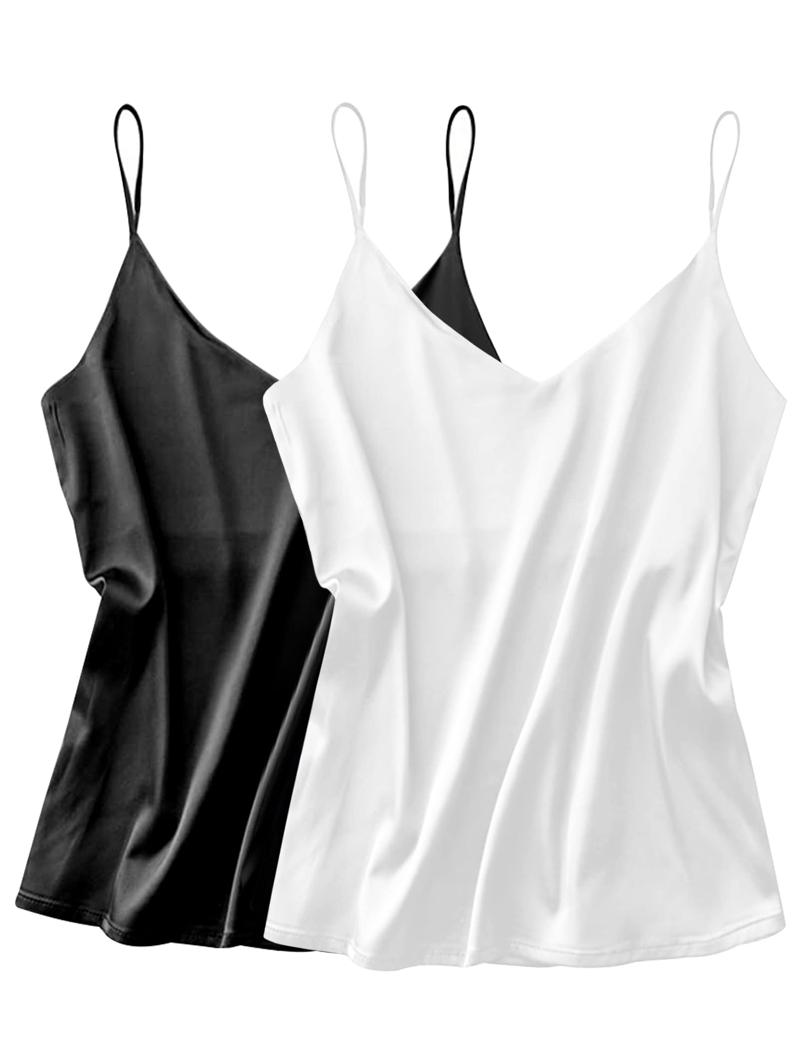 Ekouaer Niedlich, Ärmellos, Sexy, V-Ausschnitt Women's Nightgown