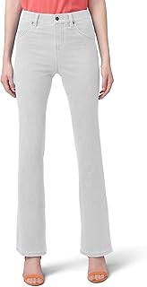 HUE Women's Leggings Ultra Soft High Waist Denim Baby Bootcut Leggings