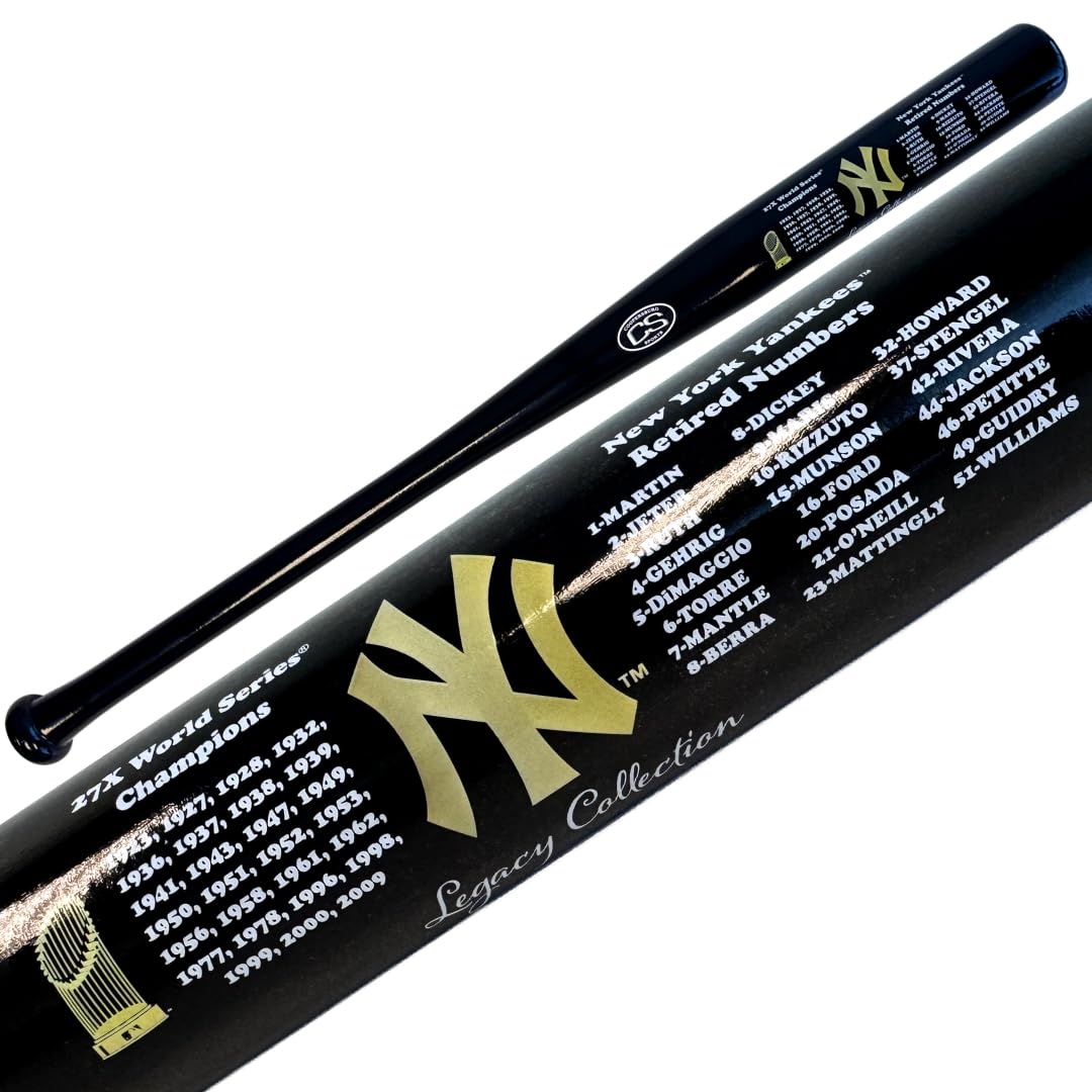NIKCO SPORTS Yankees Legacy World Series Championship Bat | Legacy Collection | 