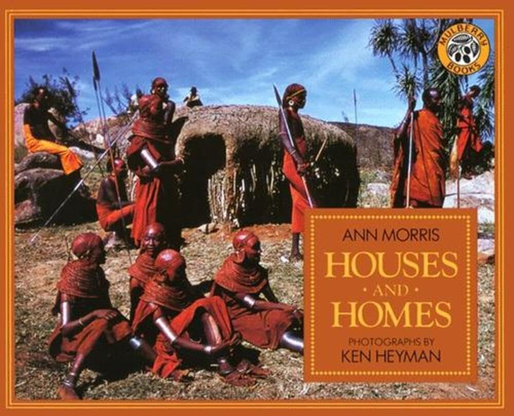 Houses and Homes: An Illustrated Picture Book About Houses Made of Wood, Stone, 