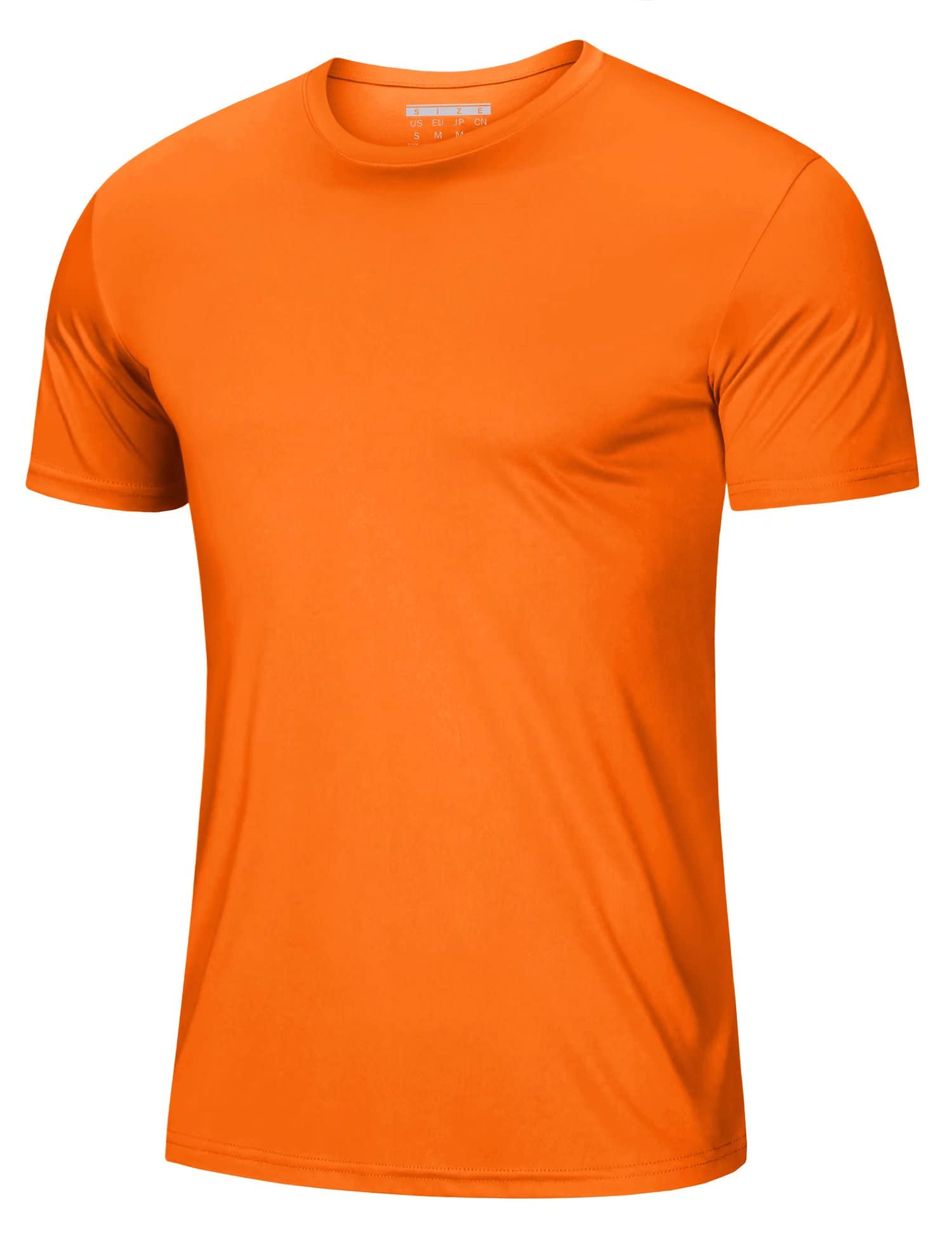 MAGCOMSEN Men's Short Sleeve UPF 50+ T-Shirt Quick Dry Workout Athletic Running 