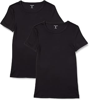 Amazon Essentials Women's Crew Neck Slim Fit Short Sleeve Tee