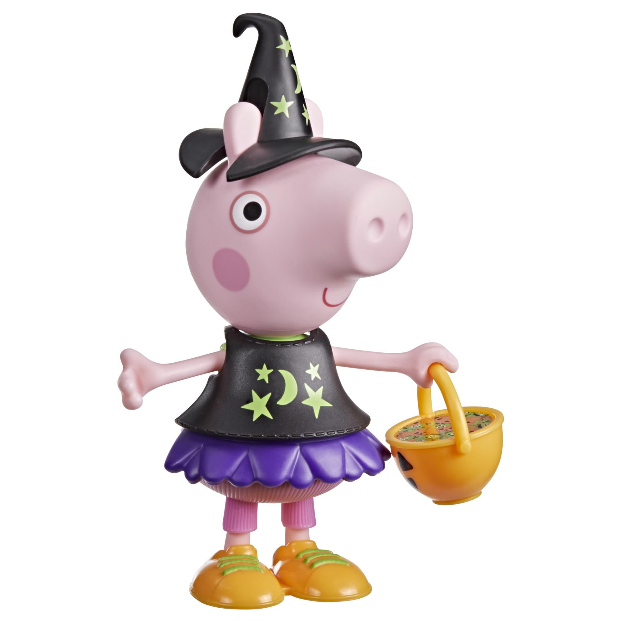 Peppa Pig Halloween Dress-Up Figure with 6 Easy-On Fashion Accessories