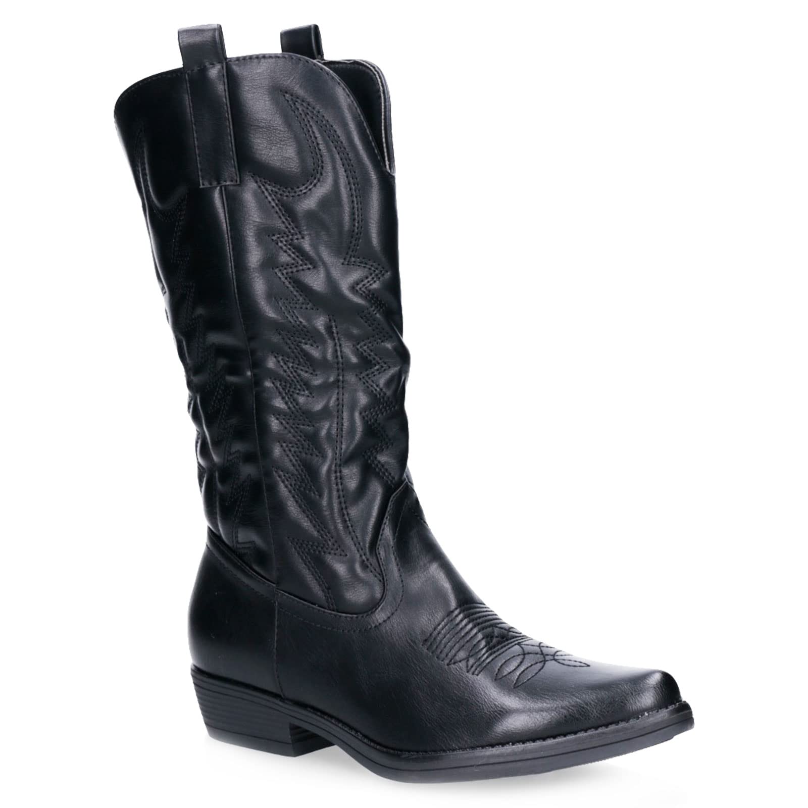 Toocool Women's boots Texani Cowboy Western Camperos Shoes Winter 2C8X9003