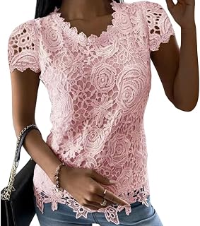 ORANDESIGNE Women's Sleeveless Tank Top Lace Vest Tank Tops Elegant T-Shirts Sleeveless Crew Neck Elegant Tank Top Turtle Neck Solid Color Basic Vest