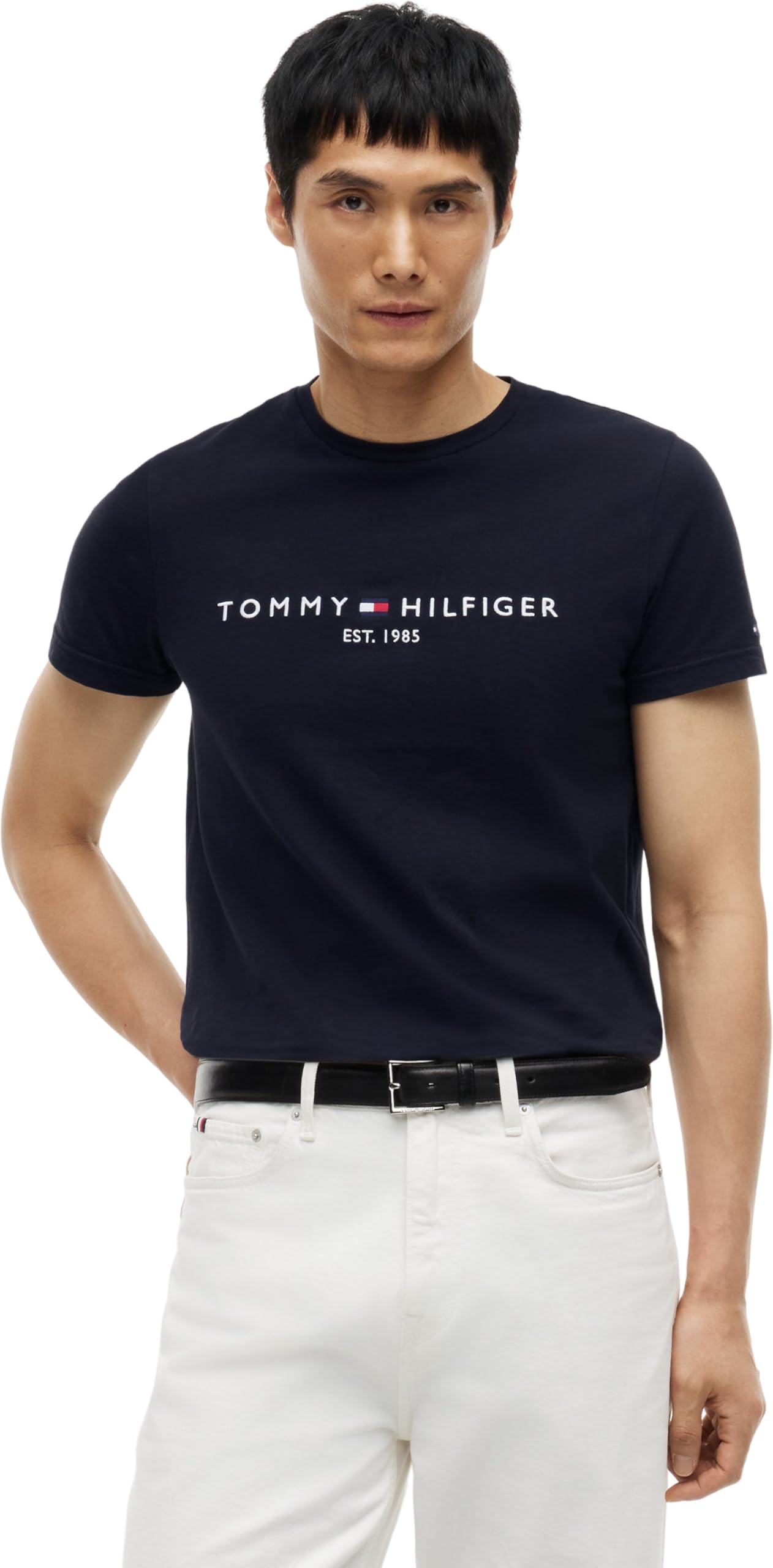 Tommy Hilfiger Core Tommy Logo Men's Short Sleeve Crew Neck T-Shirt
