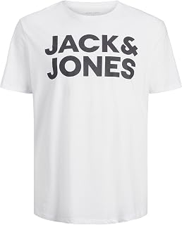 JACK & JONES Jjecorp Logo Tee Play SS O-n Noos Pls Men's T-Shirt (Pack of 1)