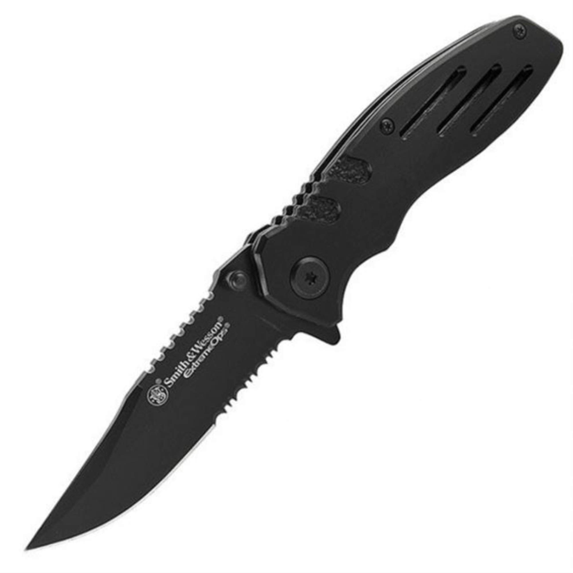 Smith & Wesson Accessories Extreme Ops SWA24S 7.1in S.S. Folding Knife with 3.1i