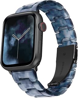 BINLUN Compatible with Apple Watch Bands 38mm 40mm 41mm 42mm 44mm 45mm 46mm 49mm for Women Lightweight Resin Watch Straps Compatible with iWatch Series 12/11/10/9/8/7/6/5/4/3/2/1/Ultra4 3 2 1/SE3 2 1