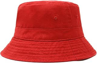 Hot Summer Bucket Hat - Trendy Cotton Sun Hat for Beach, Golf, Fishing | Fun Outdoor Vacation Boonie for Men and Women