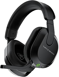 Turtle Beach Stealth 600 Wireless Multiplatform Gaming Headset for PS5 & PC | White, PlayStation, PS4, Bluetooth, 50mm Drivers, Rechargeable 80-Hr Battery, Noise-Cancelling Flip-to-Mute Mic, Memory Foam
