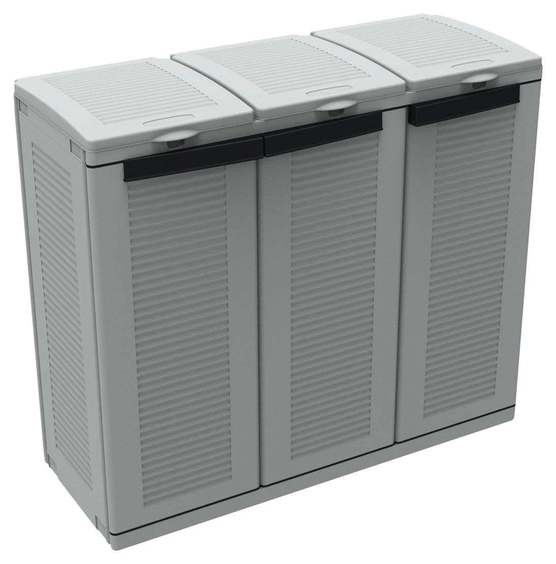 Terry, Ecocab 3, Cabinet for Selective Waste Collection, 3 Compartments - 102x39