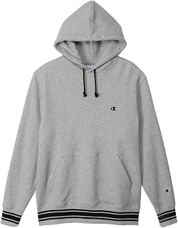 Champion C3-Y138 Men's Hoodie, Long Sleeve, Cotton, USA One Point Logo, Embroidery, Hooded Sweatshirt, Basic