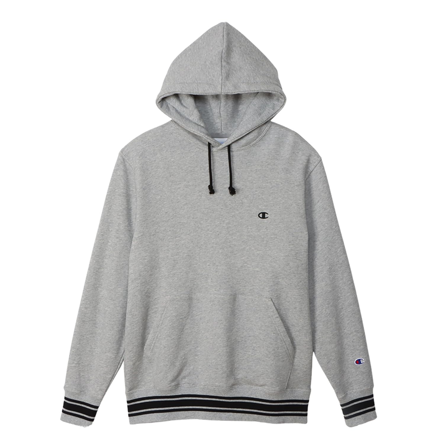 Champion C3-Y138 Men's Hoodie, Long Sleeve, Cotton, USA One Point Logo, Embroide