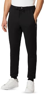 FM London Men's Tracksuit Bottoms – with Zip Pockets, Great for Daily Use and Sports