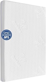 AOHWIDER Bassinet Mattress,33 x 20 x 2Inch Dual-Sided,gel memory foam | Removable Washable and Tpu Waterproof Soft Cover Fit for Baby Delight/Mika Micky/KoolerThings Bassinet