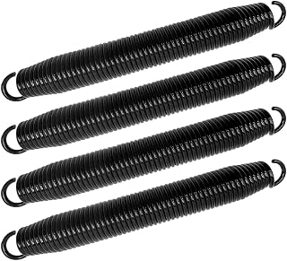 GOLKNHA R3847 Replacement Spring Kit, 4 Springs Compatible with HWH Hydraulic Leveling Jacks, 13-3/8", Fits 6,000 & 9,000 lb Jacks with 13" or 15" Stroke, Black-4PCS