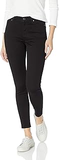 Amazon Essentials Women's Mid-Rise Stretchy Skinny Denim Jeans, 5-Pocket