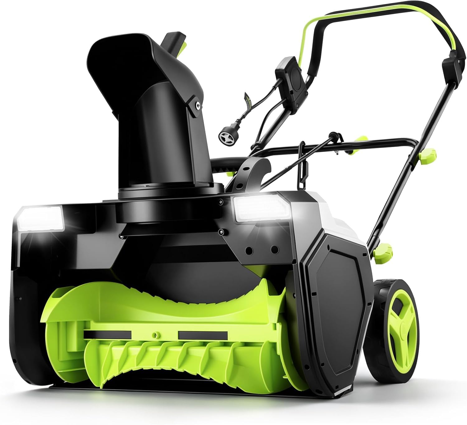 DEKOPRO 23" Electric Snow Blower, 15-Amp Corded Snow Shovel Removal Tool with Du