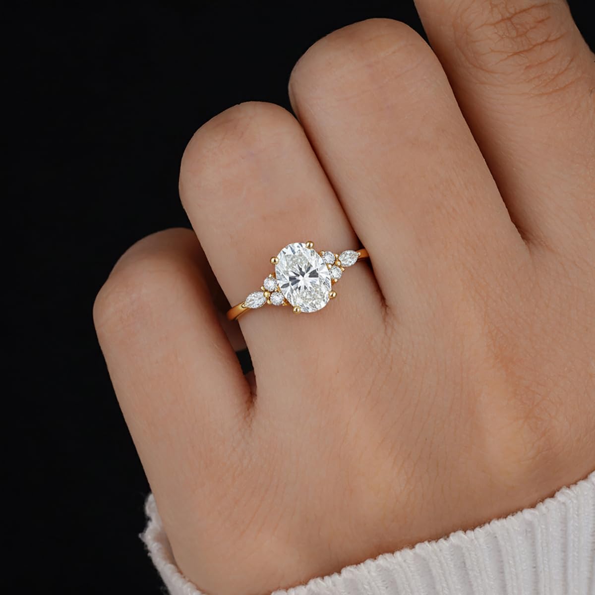 925 Silver Luxury and Elegant CZ Diamond Ring Ideal for Wedding or Everyday Wear
